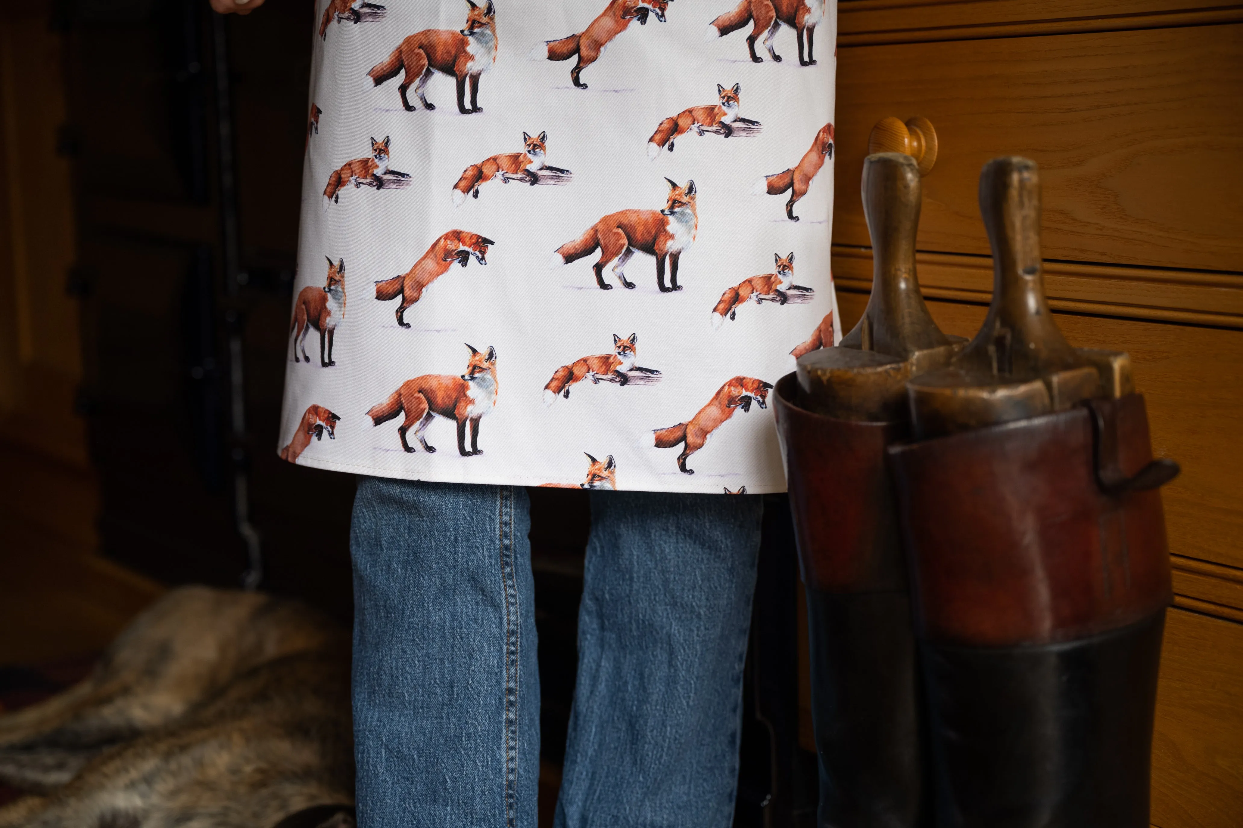 Glaze & Gordon 'For Fox Sake' Apron