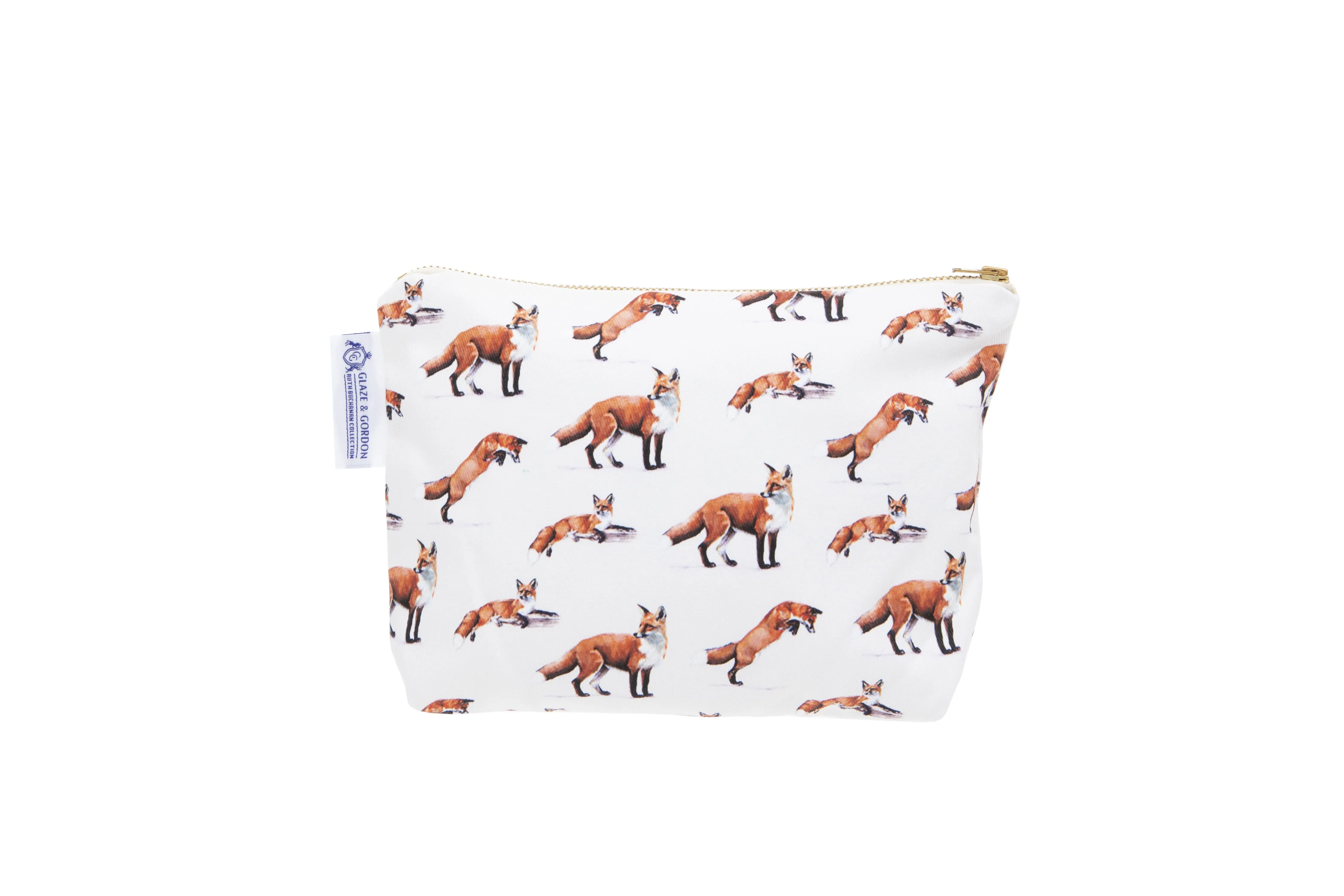 Glaze & Gordon 'For Fox Sake' Cosmetic Bag