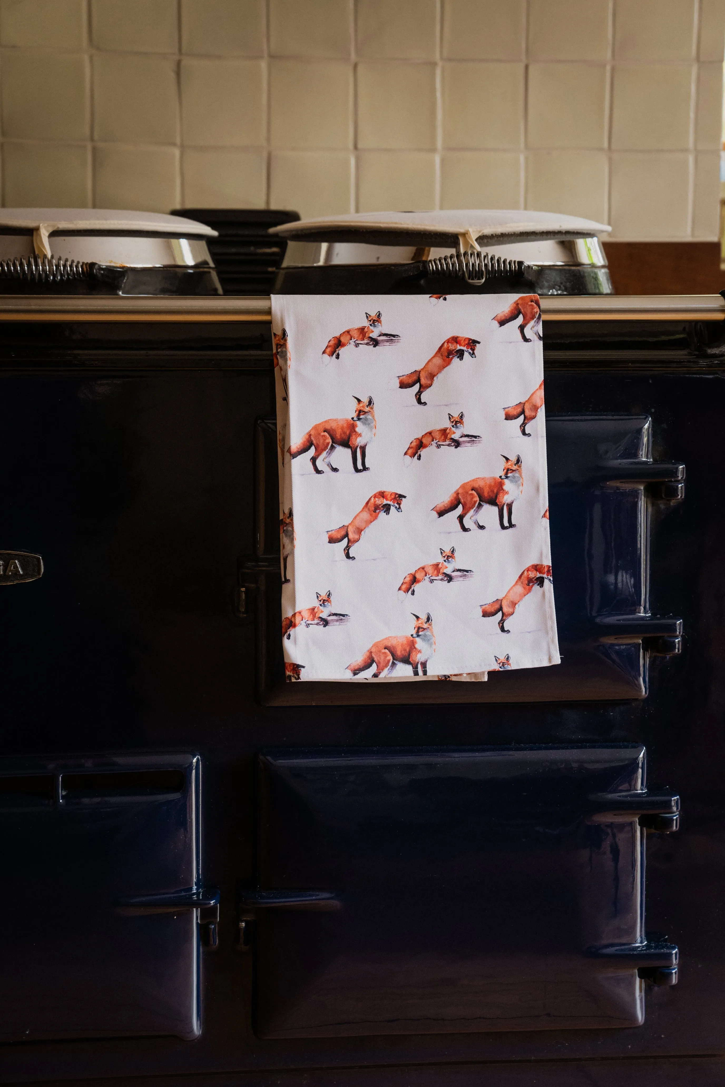 Glaze & Gordon 'For Fox Sake' Tea Towel