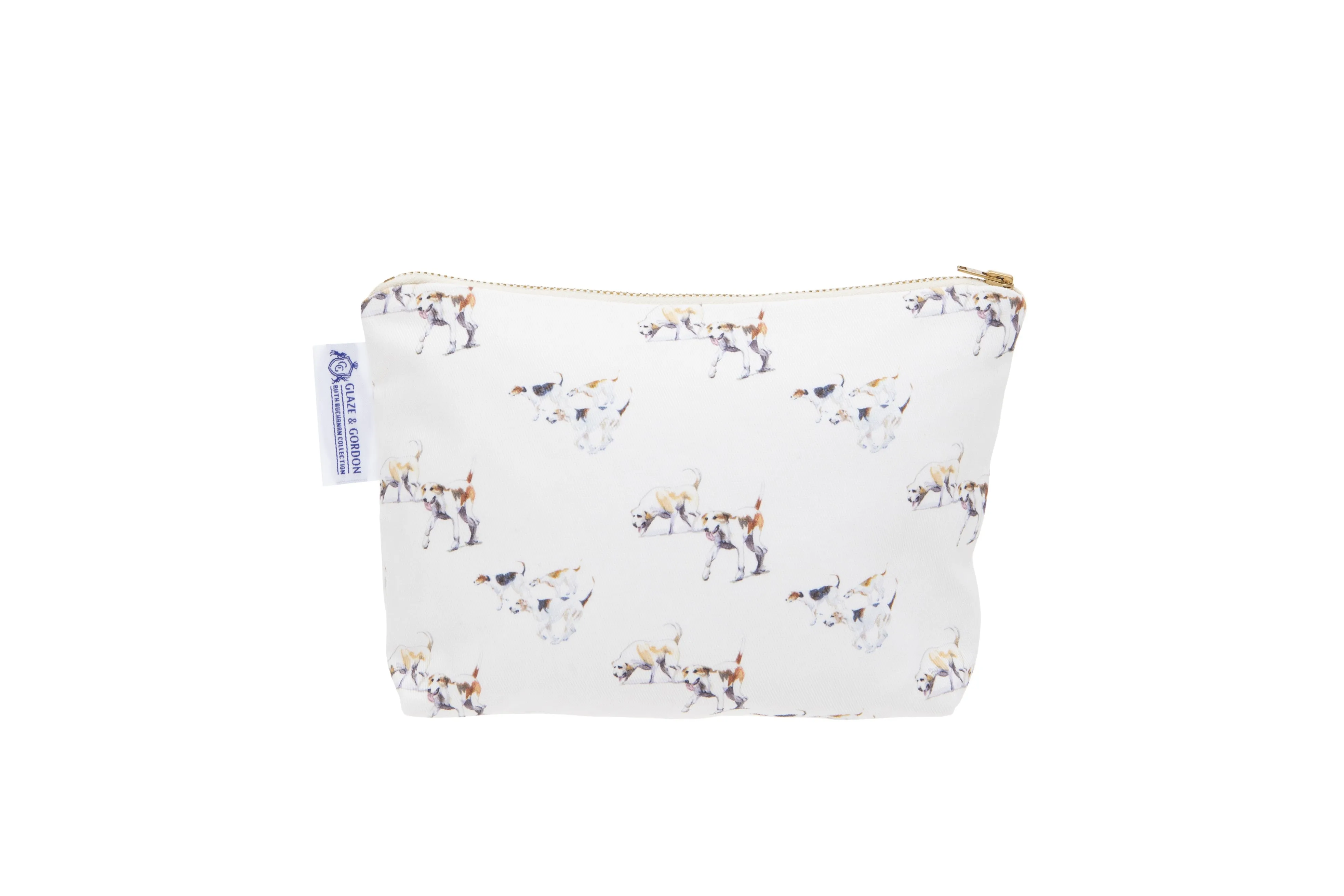 Glaze & Gordon 'The Hounds' Cosmetic Bag