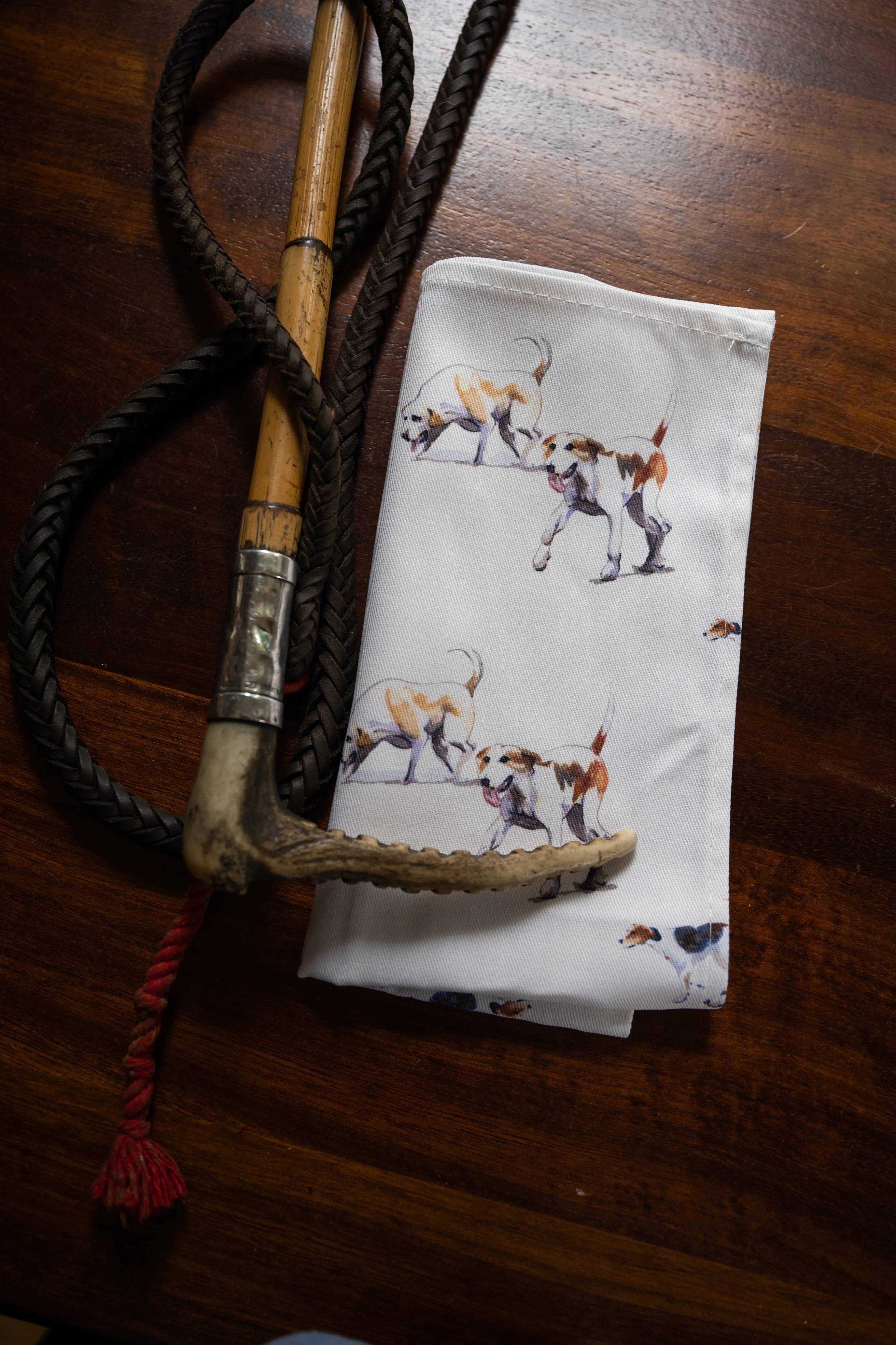 Glaze & Gordon 'The Hounds' Set of 4 Napkins