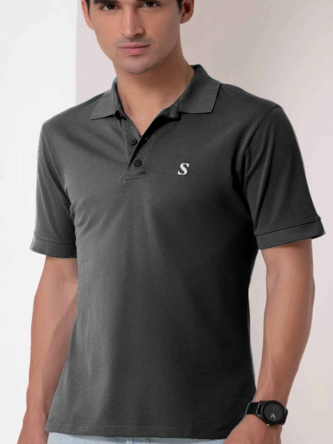 Grey Men Polo