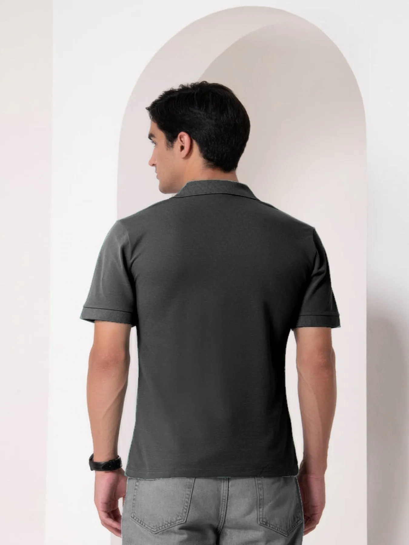 Grey Men Polo