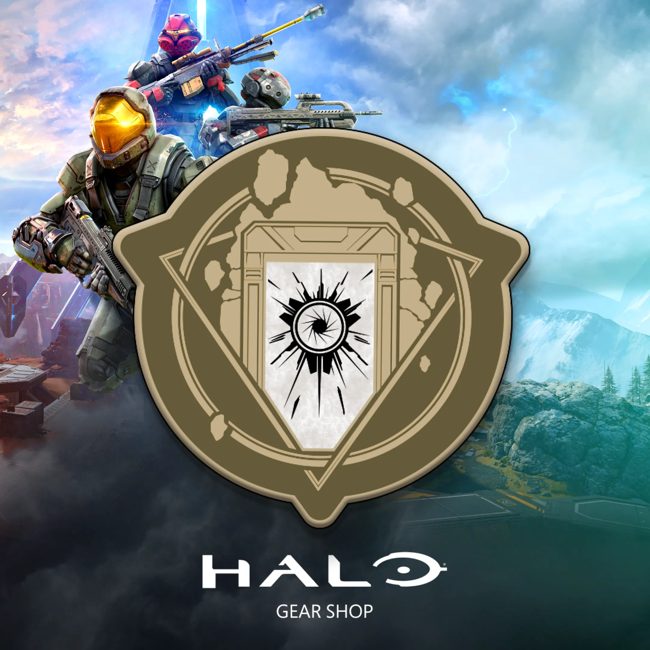 Halo Gear Rewards Exclusive S3 Insignia LE Pin