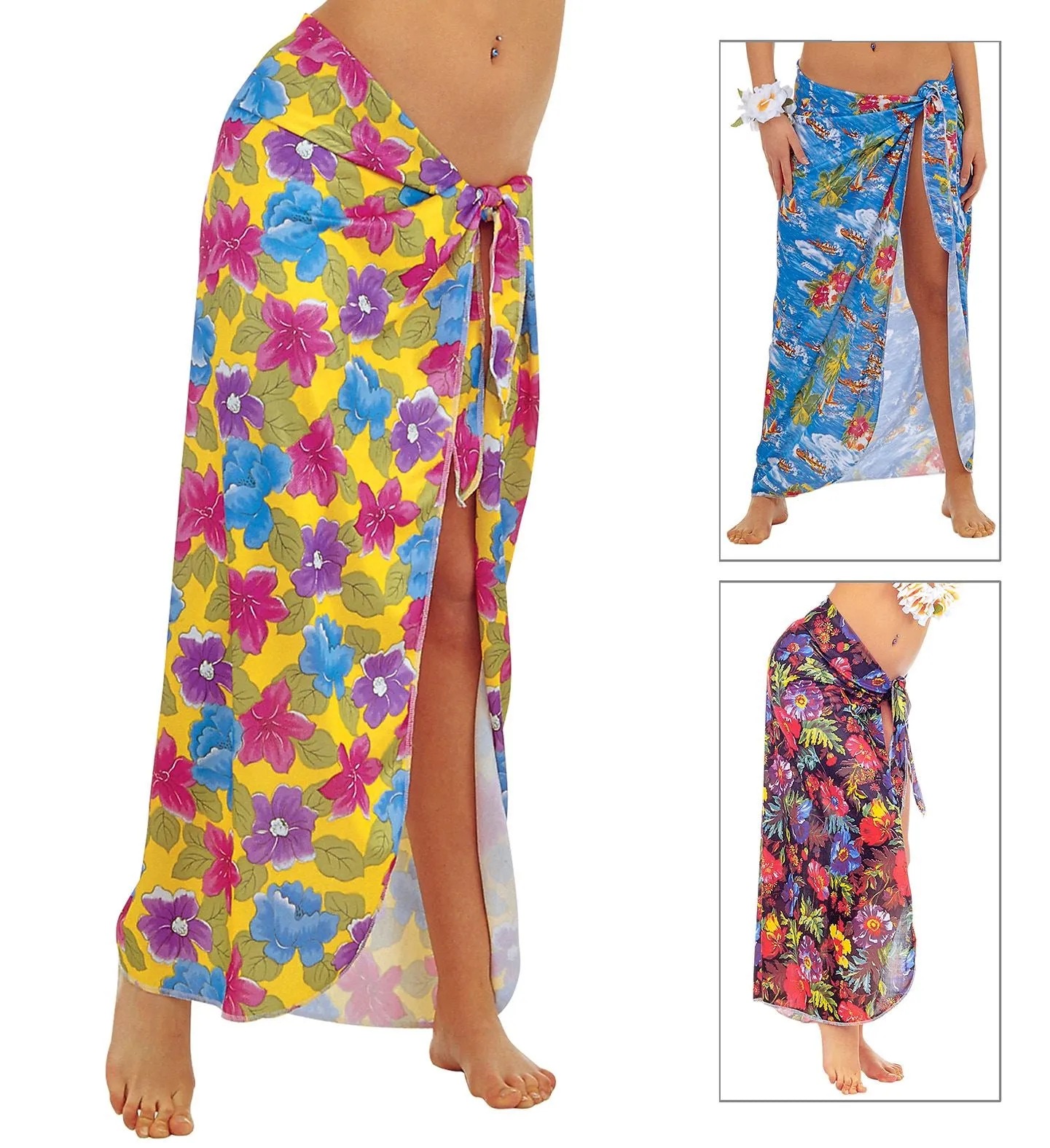 Hawaiian Pareo or Sarong Skirt Beach