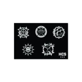 HCS Medals Sticker Sheet