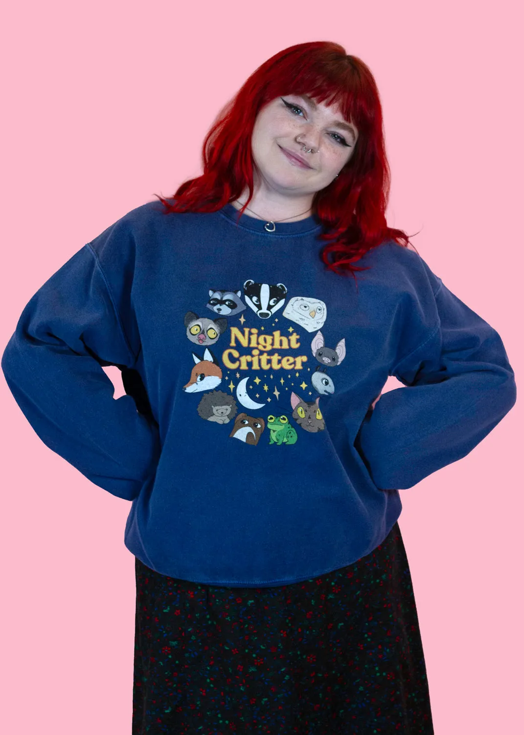 Home of Rainbows - Unisex Night Critters Sweater