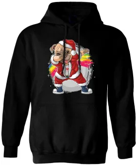 Hoodie - Dapping Hund (Weihnachten)