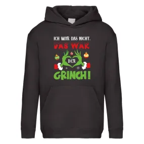 Hoodie Kinder - Ich war das nicht, das war der Grinch!