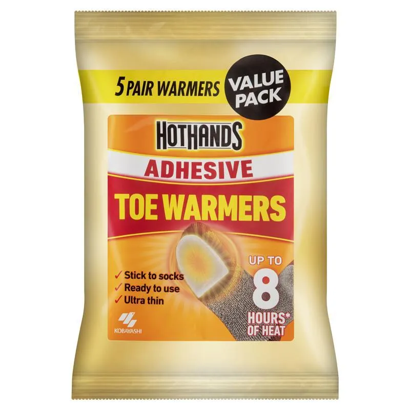 Hot Hands Toe Warmers Value Pack 5