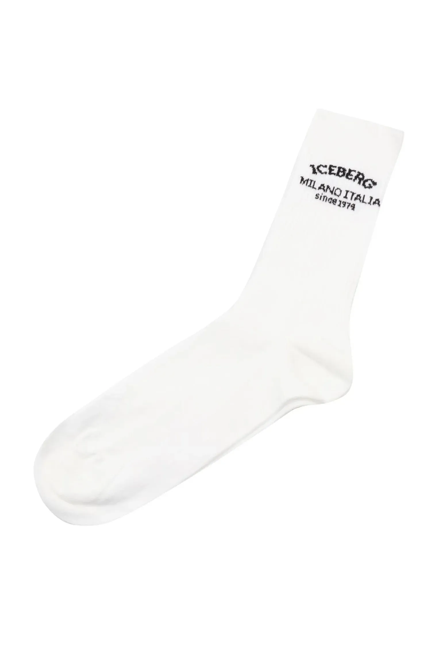 Iceberg Embroidered Logo Socks (White) - I24630169241101