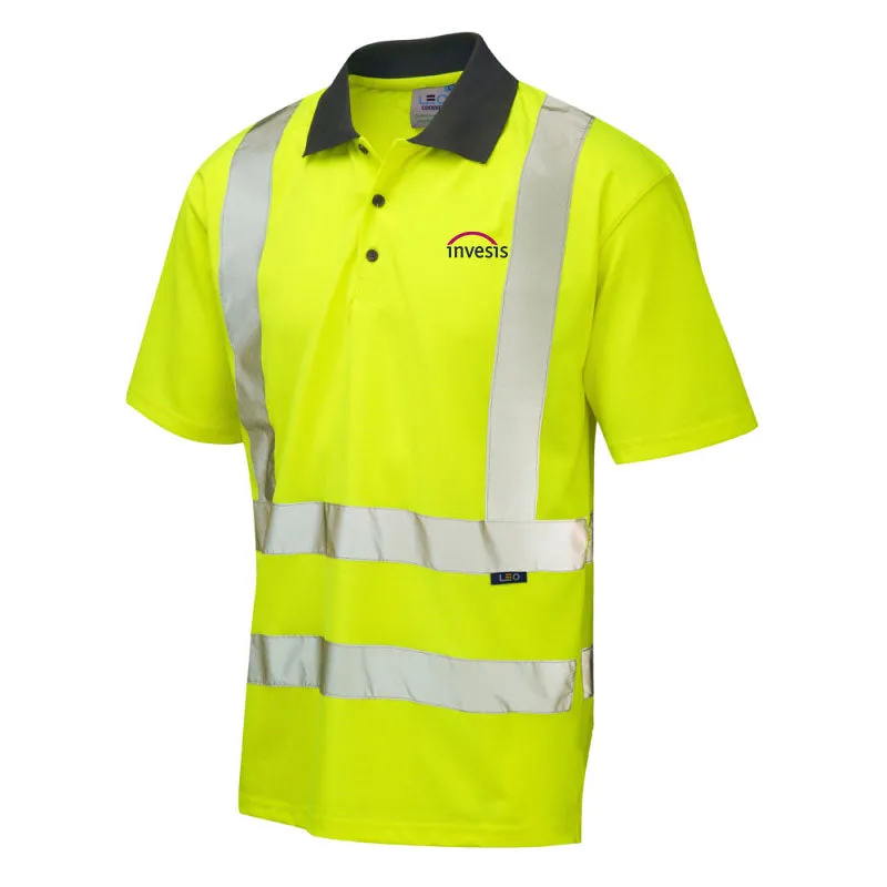 Invesis Short Sleeved Hi Vis Polo Shirt