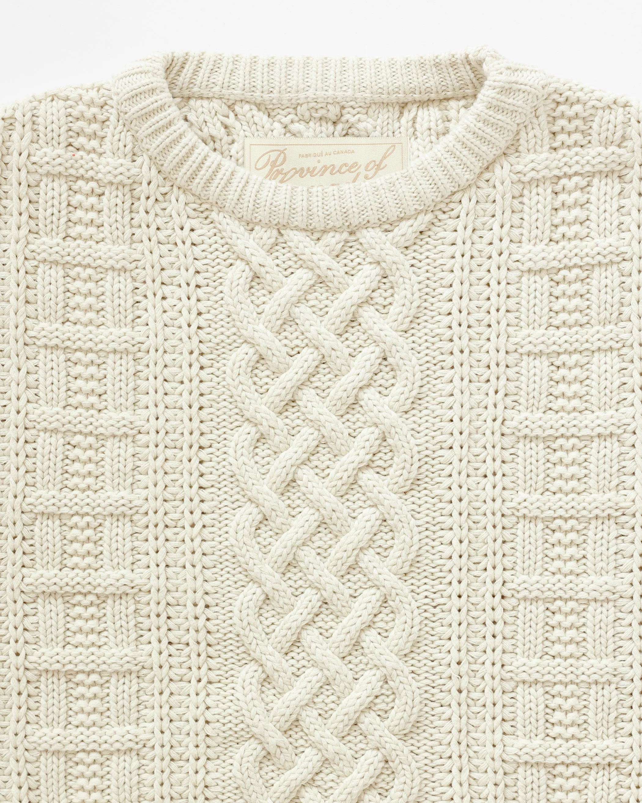 Ivy Cable Knit Sweater - Unisex