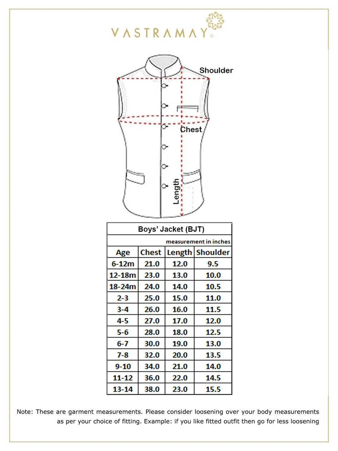 Jashvi Boys' Quirky Pinwheel Print Nehru Jacket