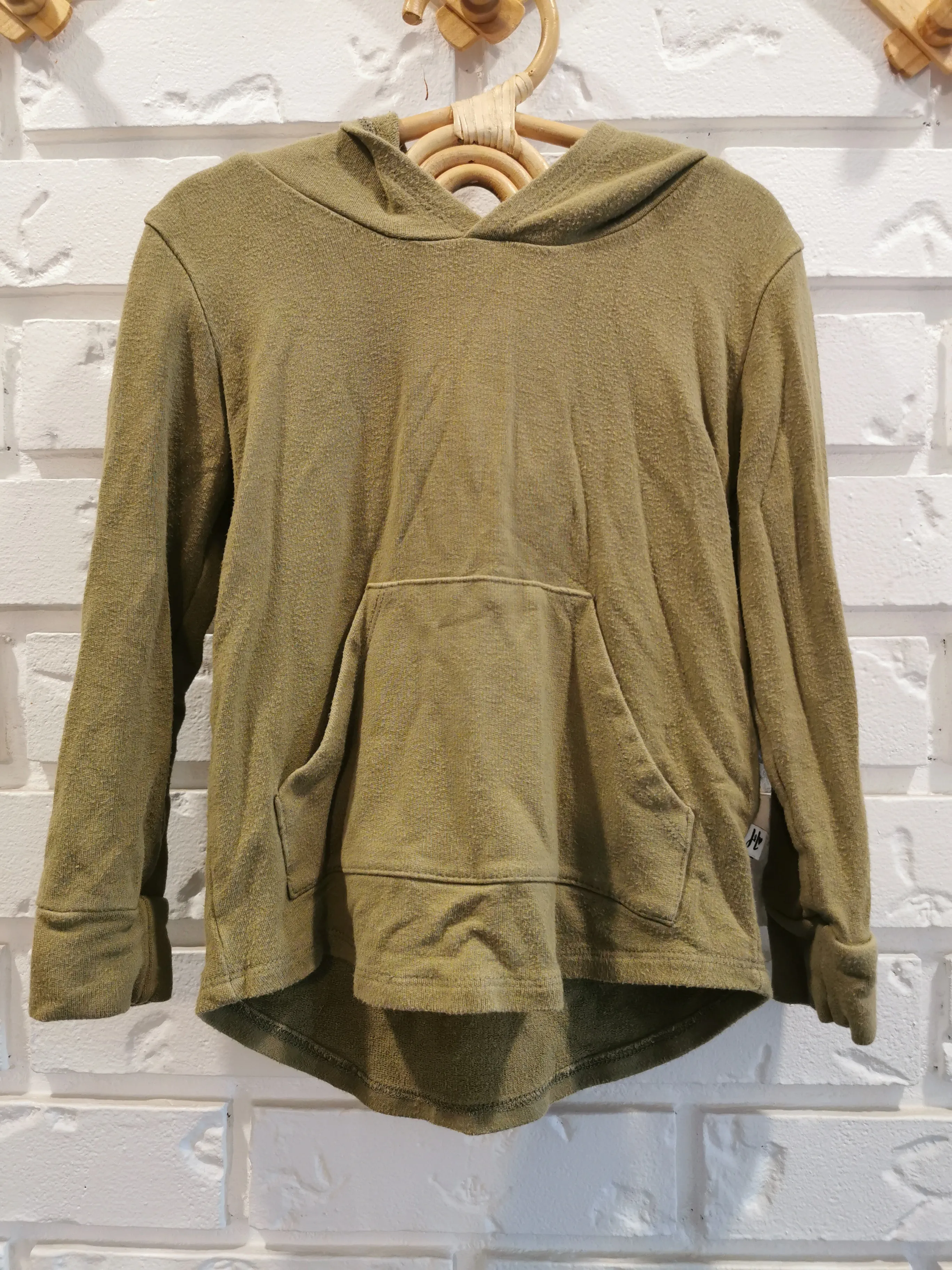 Jax & Lennon Bamboo Pullover Hoodie in Green (18-24)