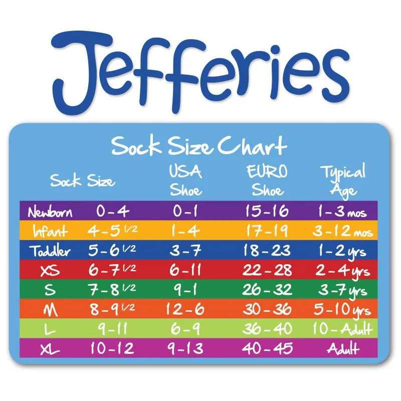 Jefferies Socks Colorful Multi Stripe Crew Socks (3 Pair Pack)