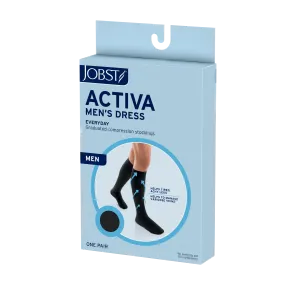 JOBST ACTIVA Men's Dress 20-30 mmHg Compression Socks Knee High