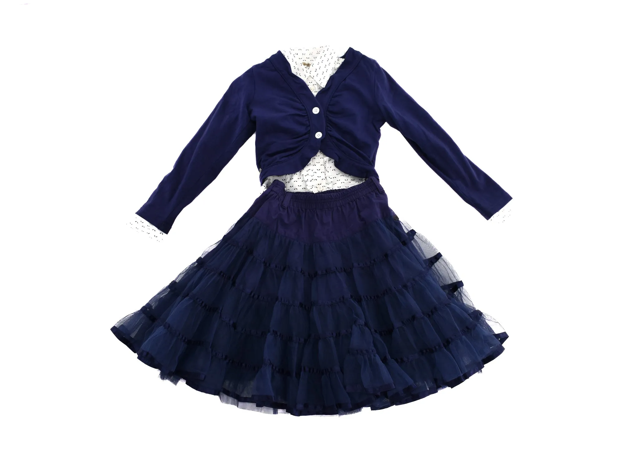 Jottum, Girls Skirt, Shirt & Bolero Set, 8 Years