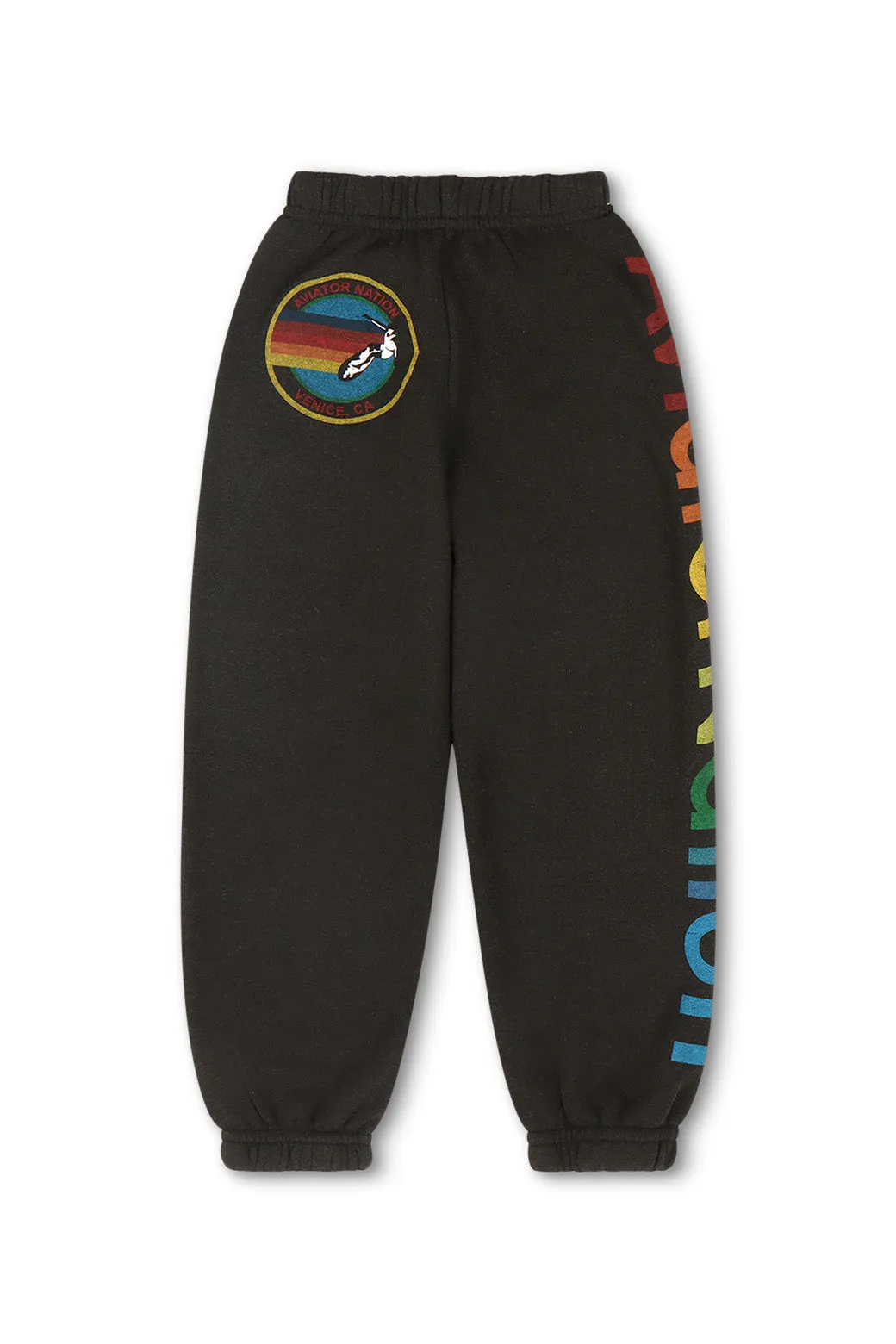 KID'S AVIATOR NATION SWEATPANTS - BLACK