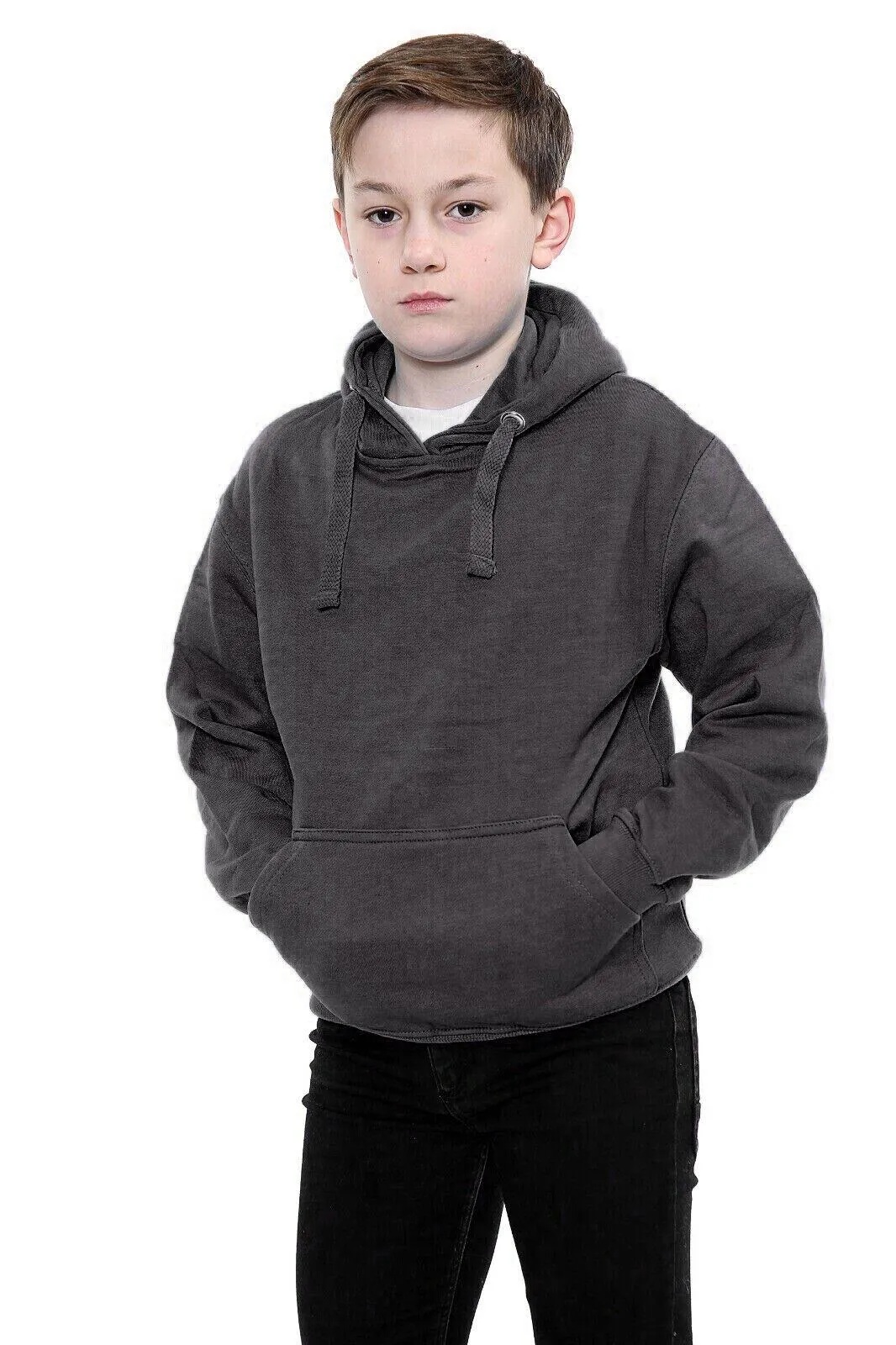 Kids Pullover Matching Cord Hoodie