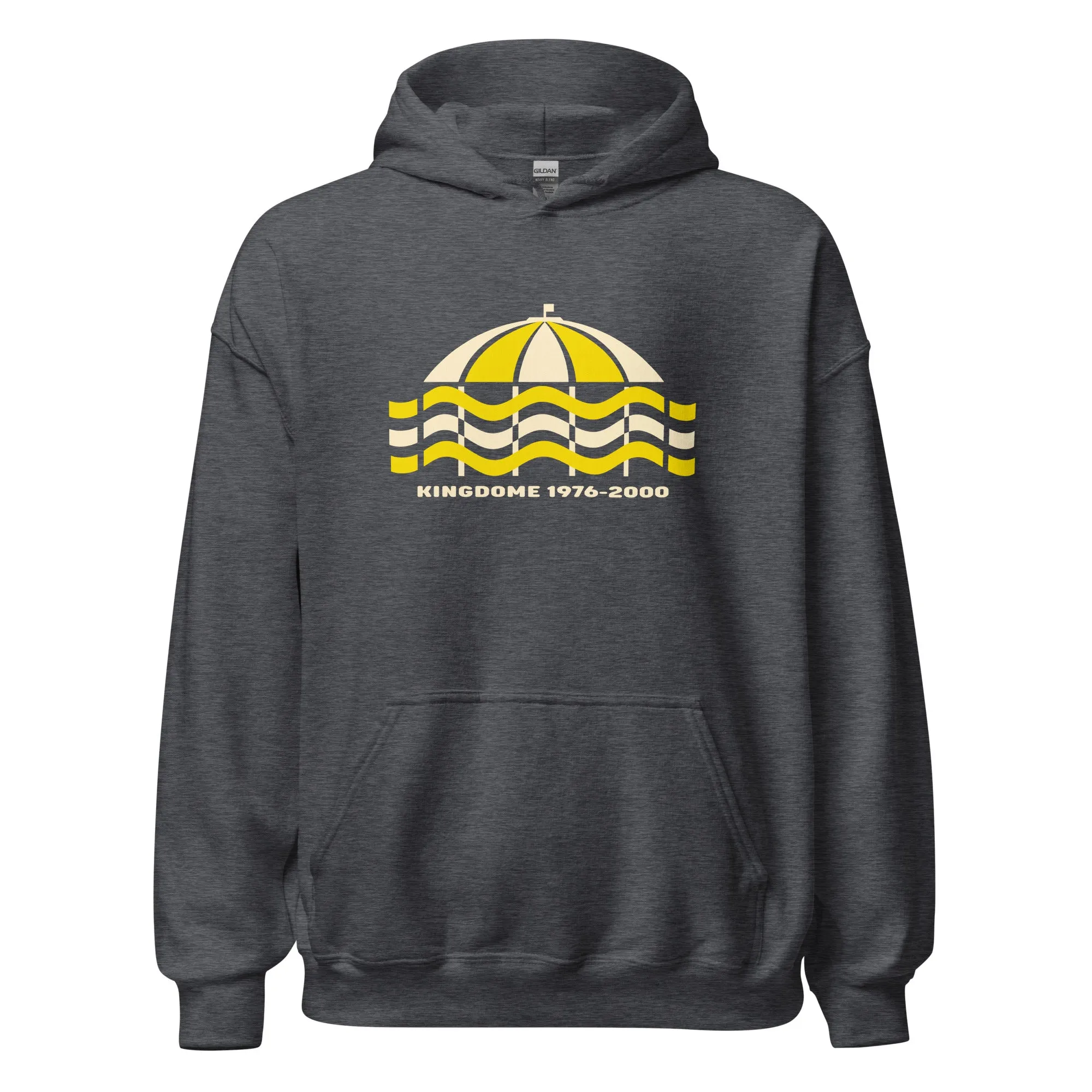 Kingdome Hoodie - Seattle, WA | Retro 1970s Baseball Stadium Sweatshirt