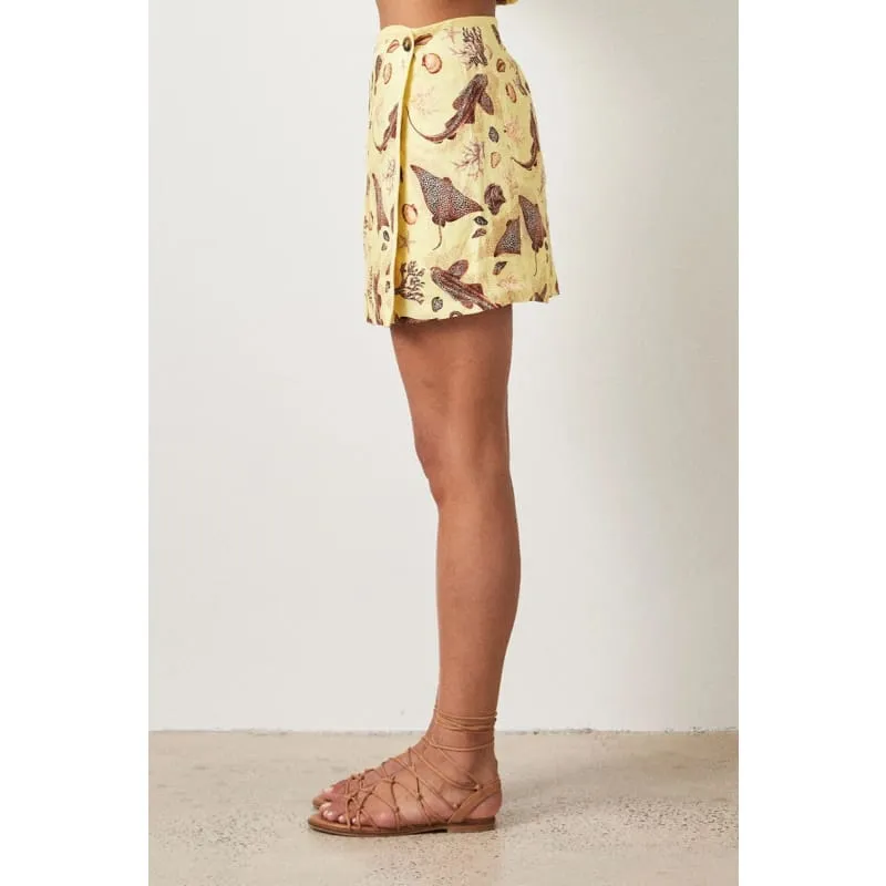 Koonya Skirt | Sealife Lemon