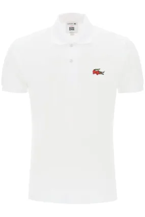 Lacoste netflix la casa de papel polo shirt in organic cotton classic fit