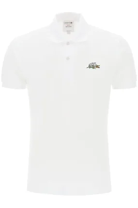 Lacoste netflix the witcher polo shirt in organic cotton classic fit