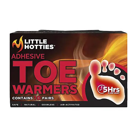 LITTLE HOTTIES 07204 ADHESIVE TOE WARMERS 1PAIR