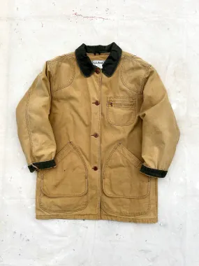 L.L.Bean Flannel Lined Barn Coat—[L]