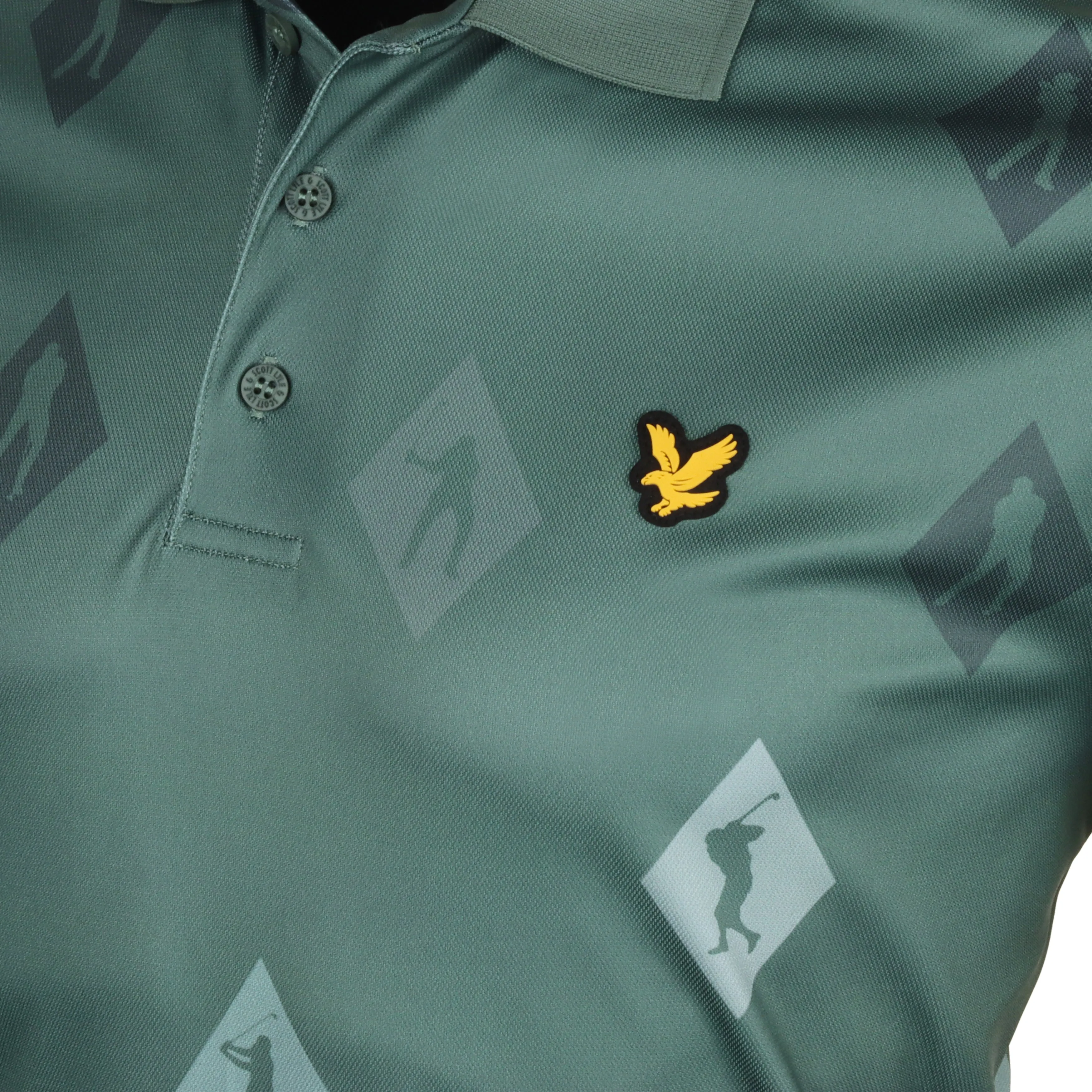 Lyle & Scott Golf Polka Diamond Polo Shirt