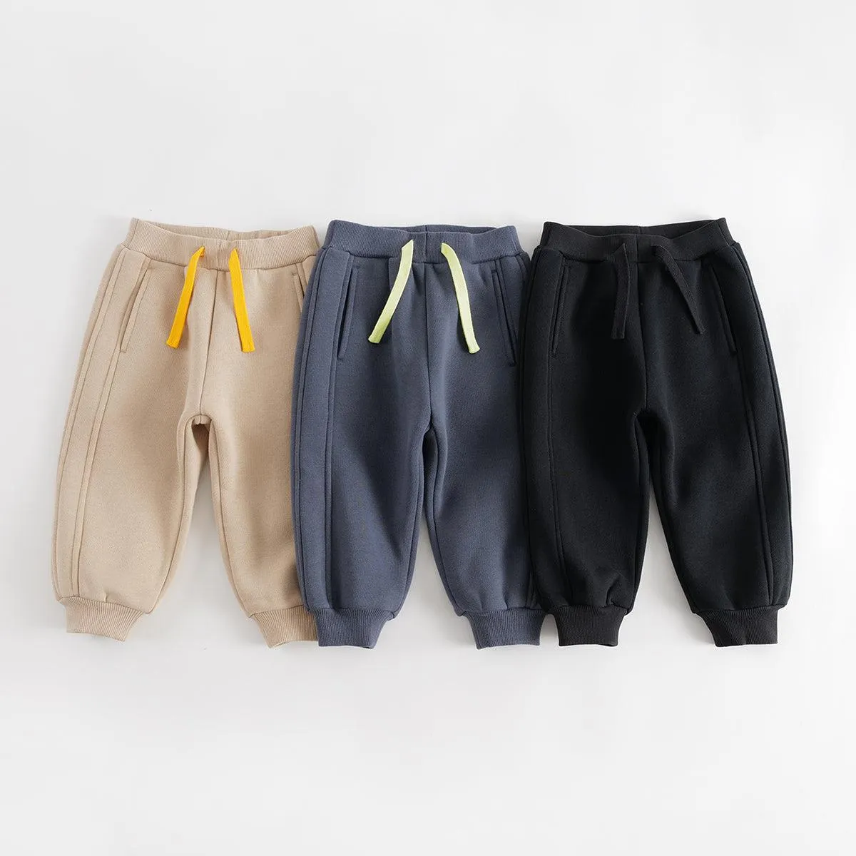 MARC & JANIE Boys Solid Drawstring Sweatpants 232039