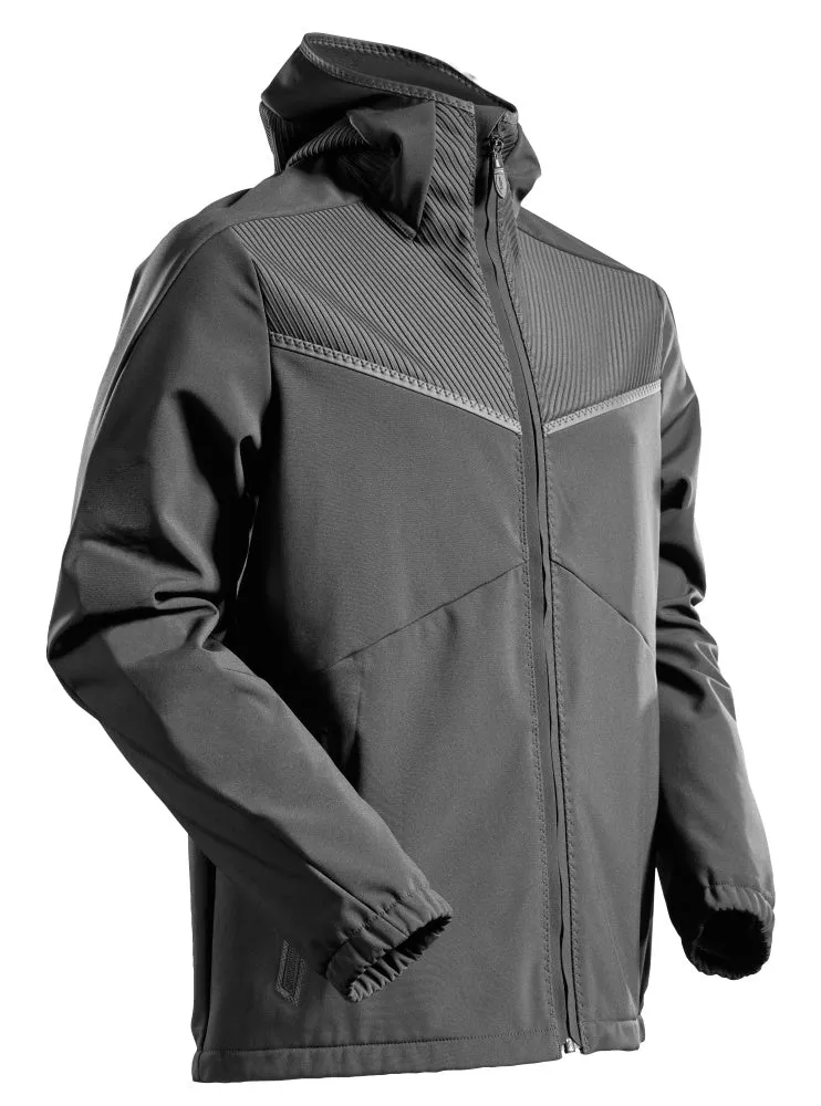 Mascot® Customised Mens Softshell Jacket With Hood