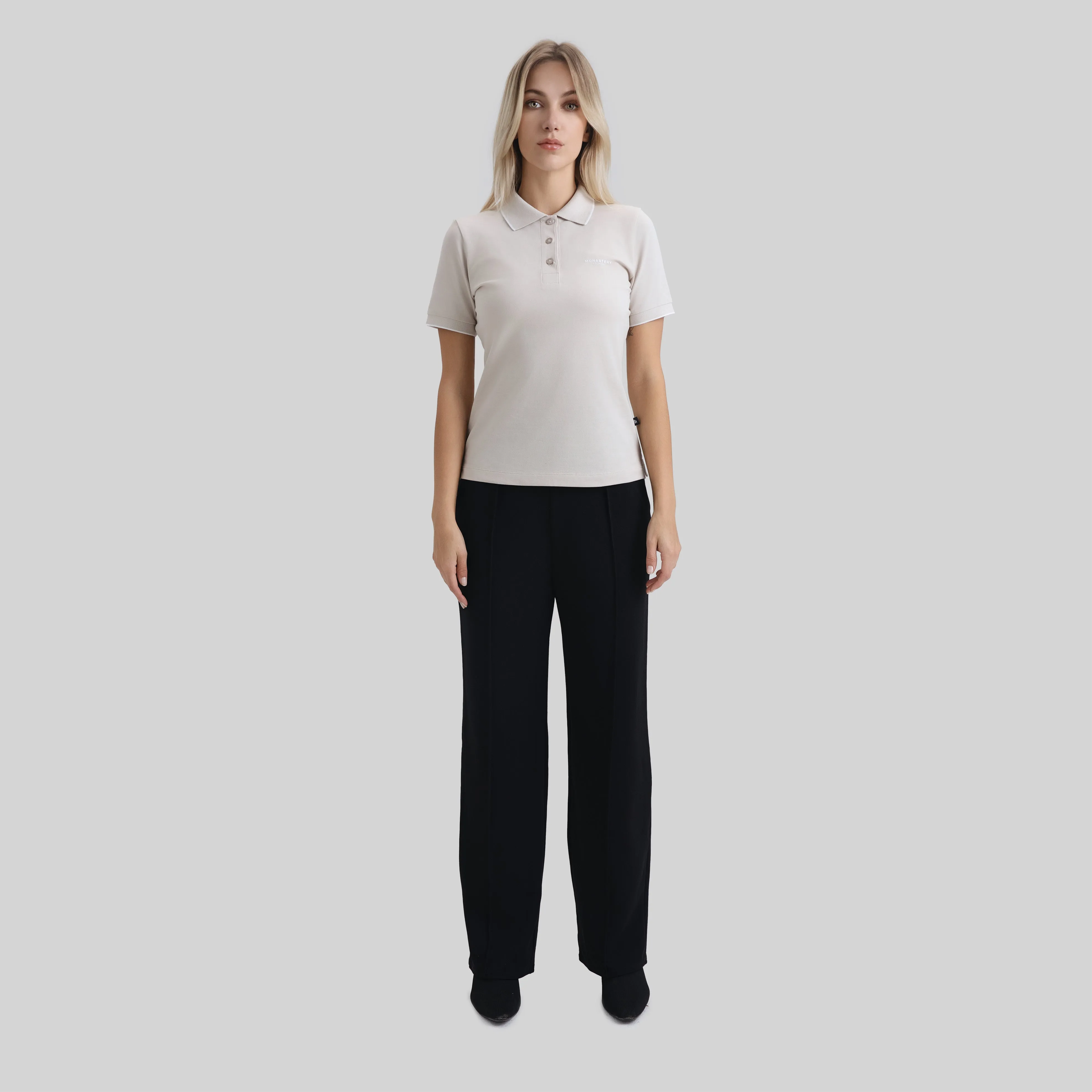 MATRA T-SHIRT WOMEN POLO MOONBEAM