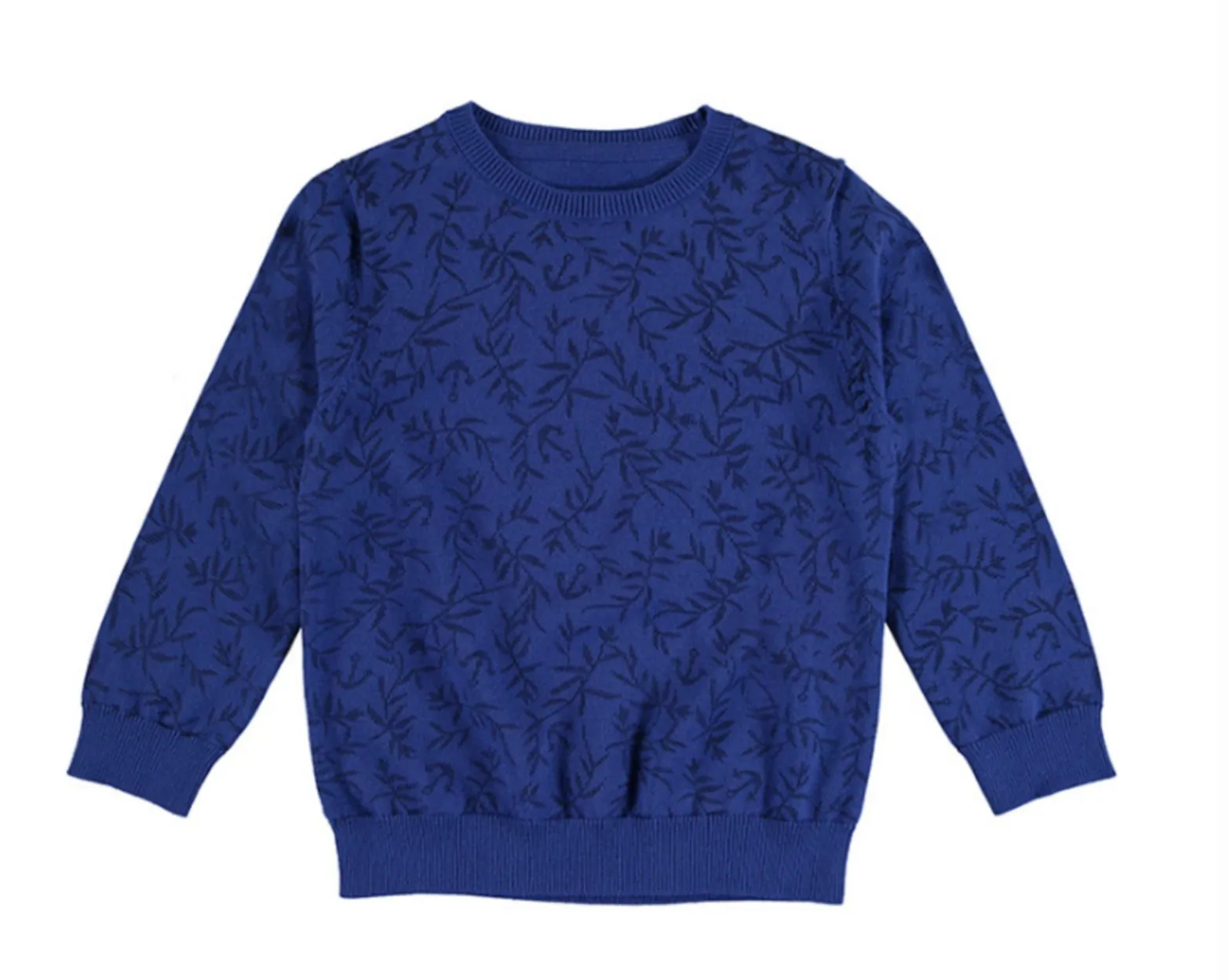 Mayoral Boys Blue Anchor Sweater