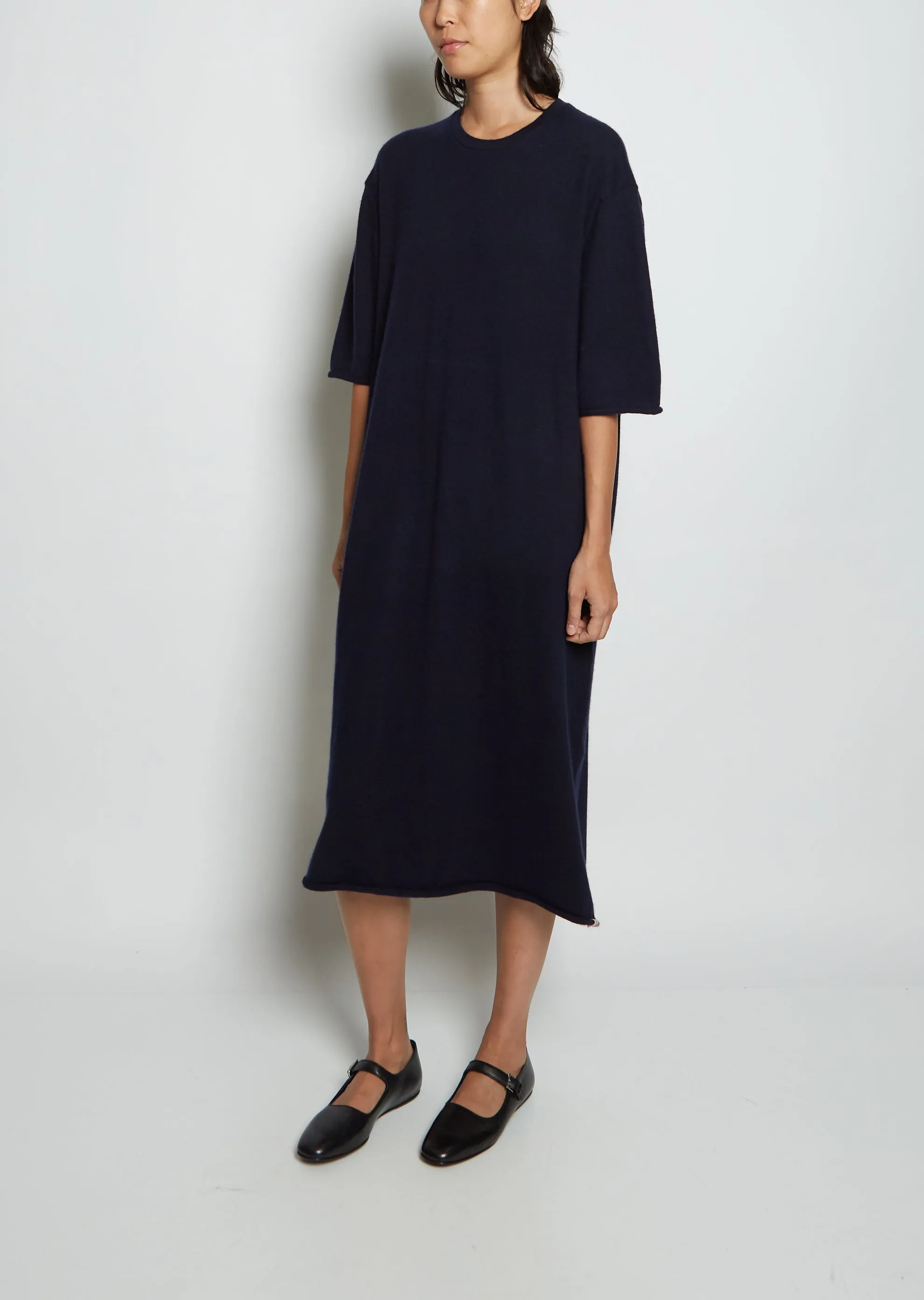 n°238 Kleid Cashmere Dress — Navy