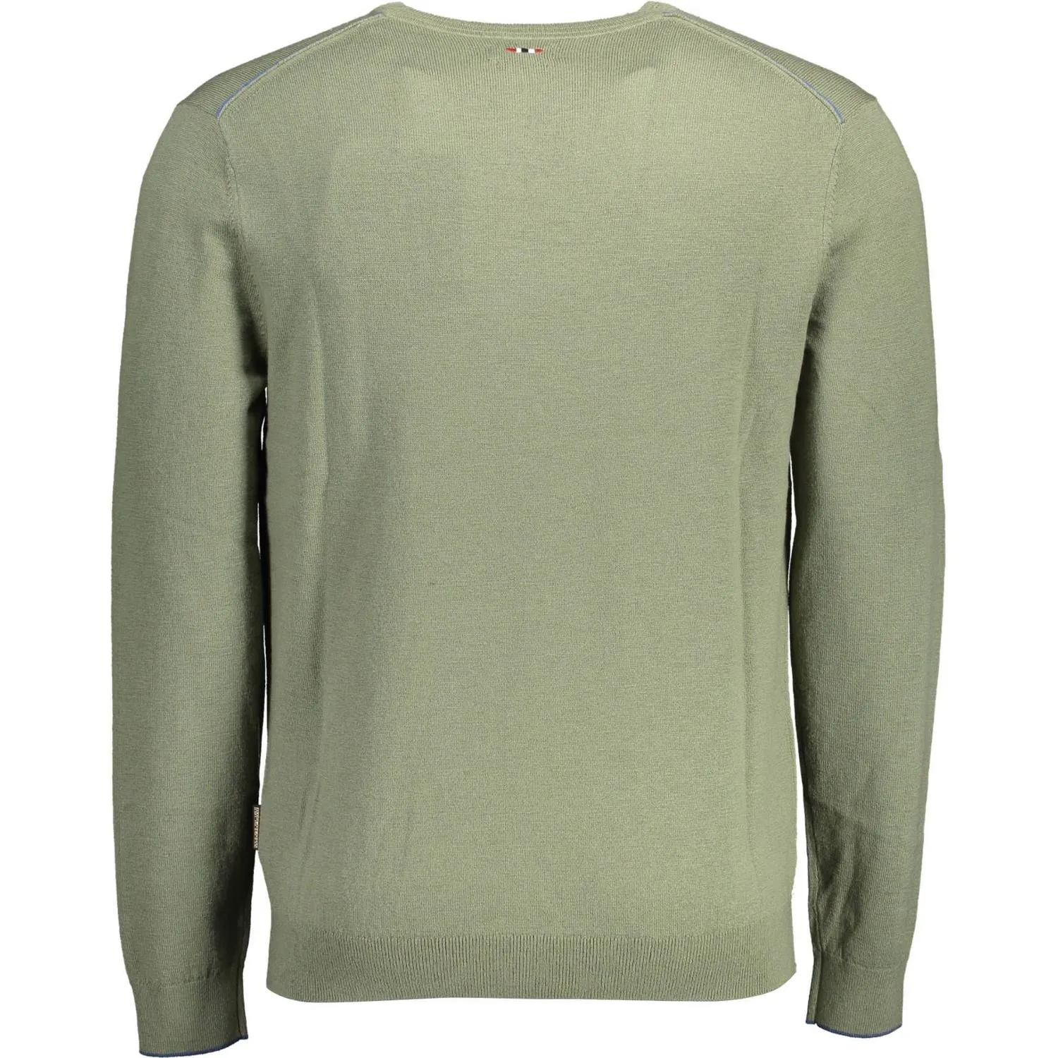 Napapijri Green Wool Men Sweater