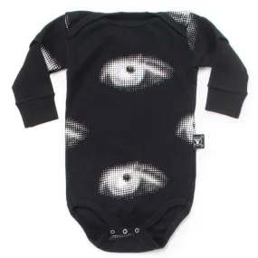 Nununu Eye Onesie Black