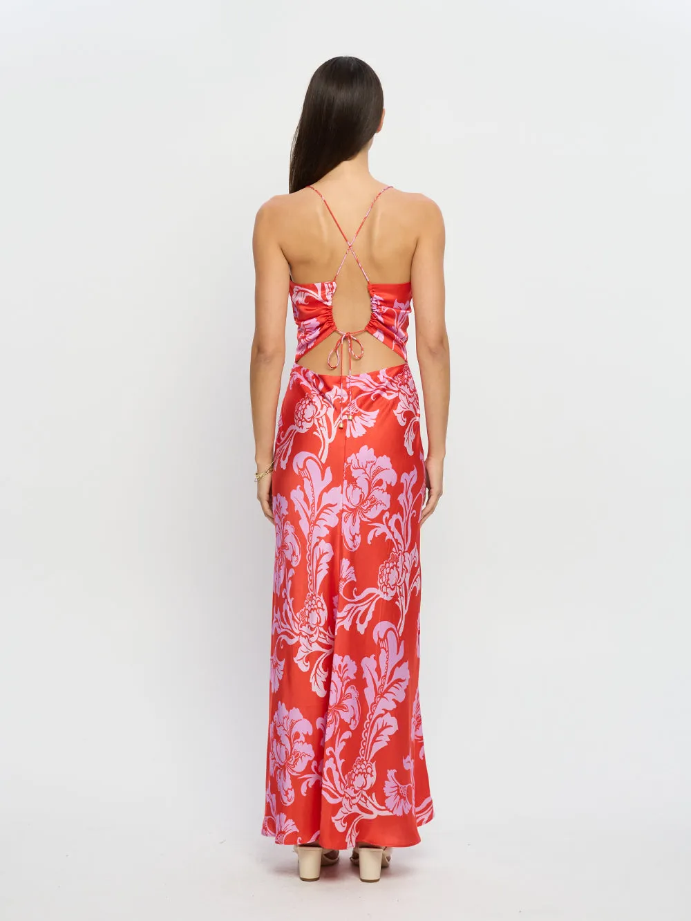 Olina Strappy Maxi Dress