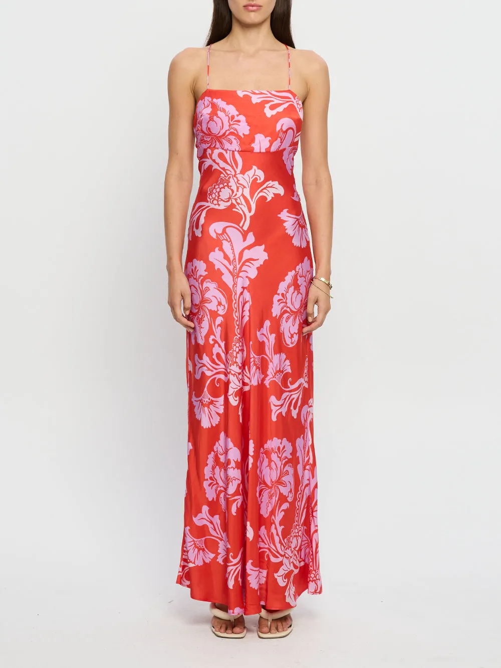 Olina Strappy Maxi Dress