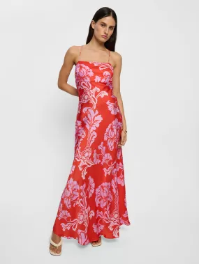 Olina Strappy Maxi Dress