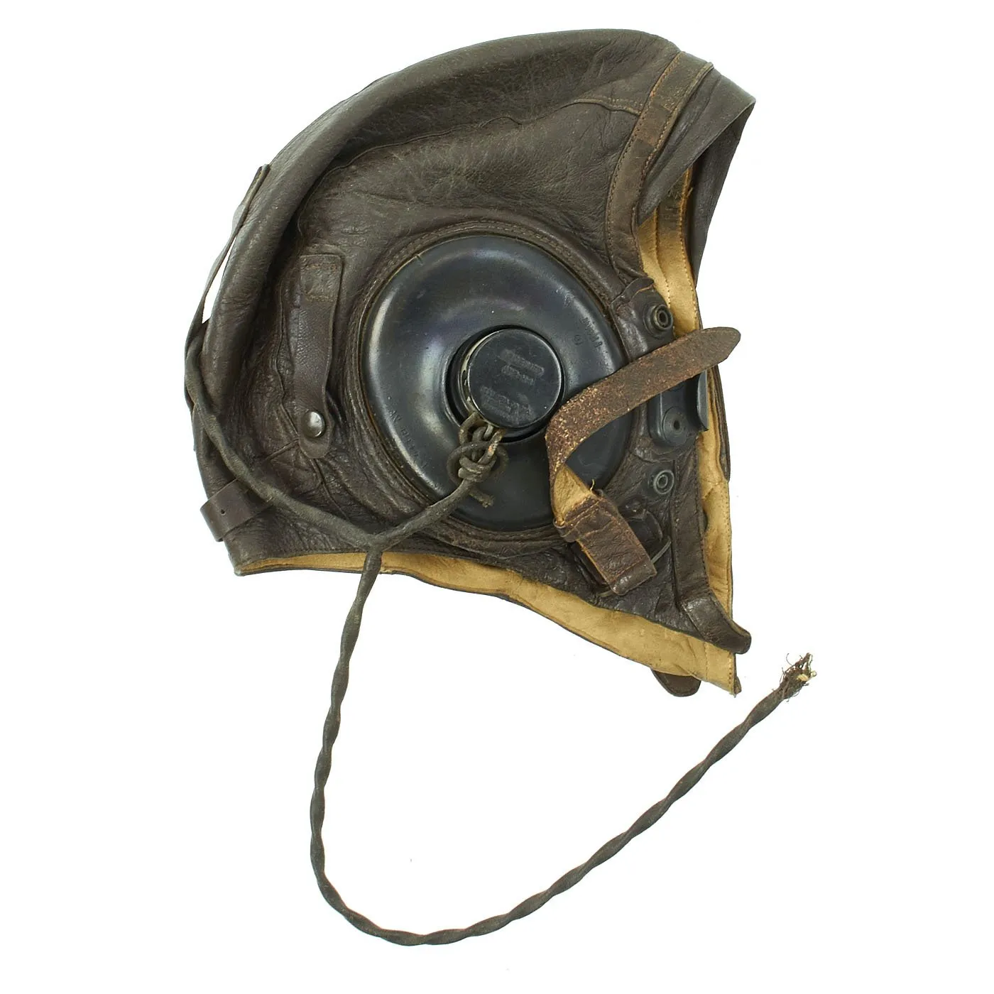 Original U.S. WWII Army Air Forces Aviator A-11 Flight Helmet Set - A-14 Mask, ANB-H-1 Earphones, B-7 Goggles