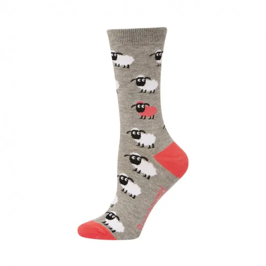 Pink Sheep Women's Bamboo Crew Socks