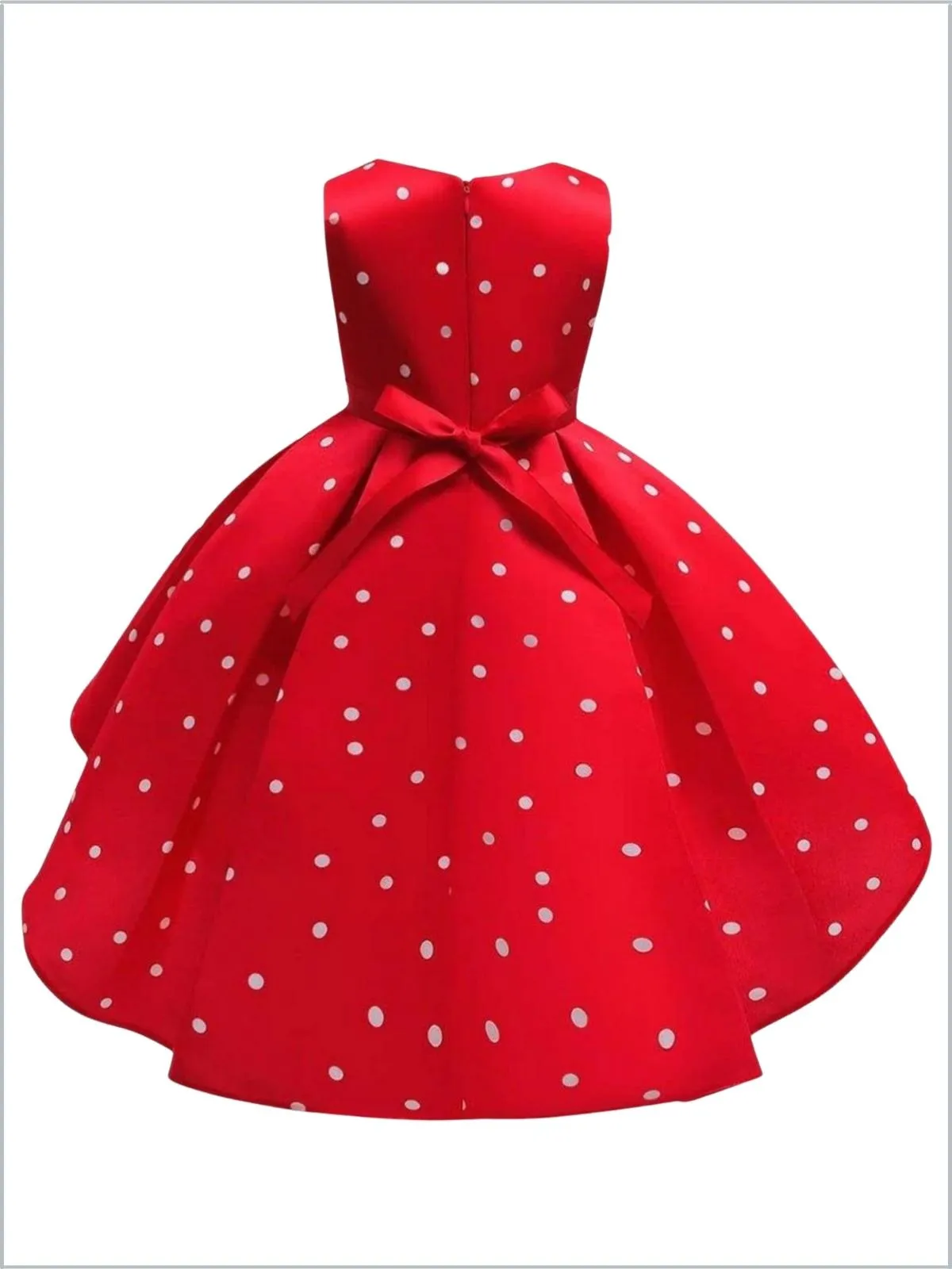 Polka Dot Divine Hi-Lo Holiday Dress