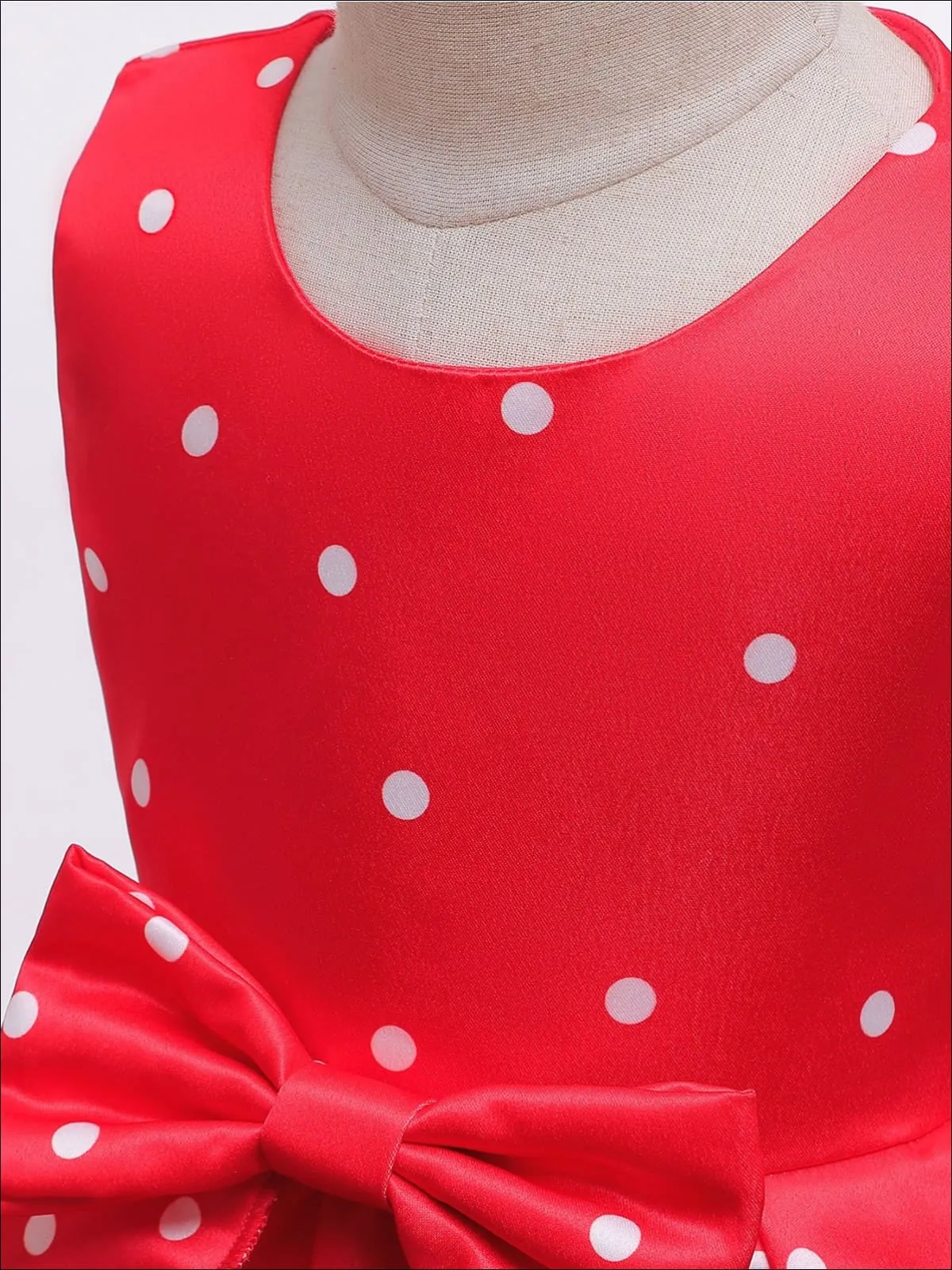 Polka Dot Divine Hi-Lo Holiday Dress