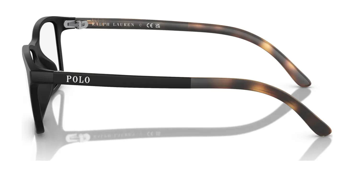 Polo PP9506U Eyeglasses with Sun-clips | Size 49