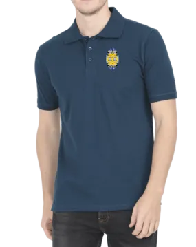 Polo T-Shirt with Geometric Design D30