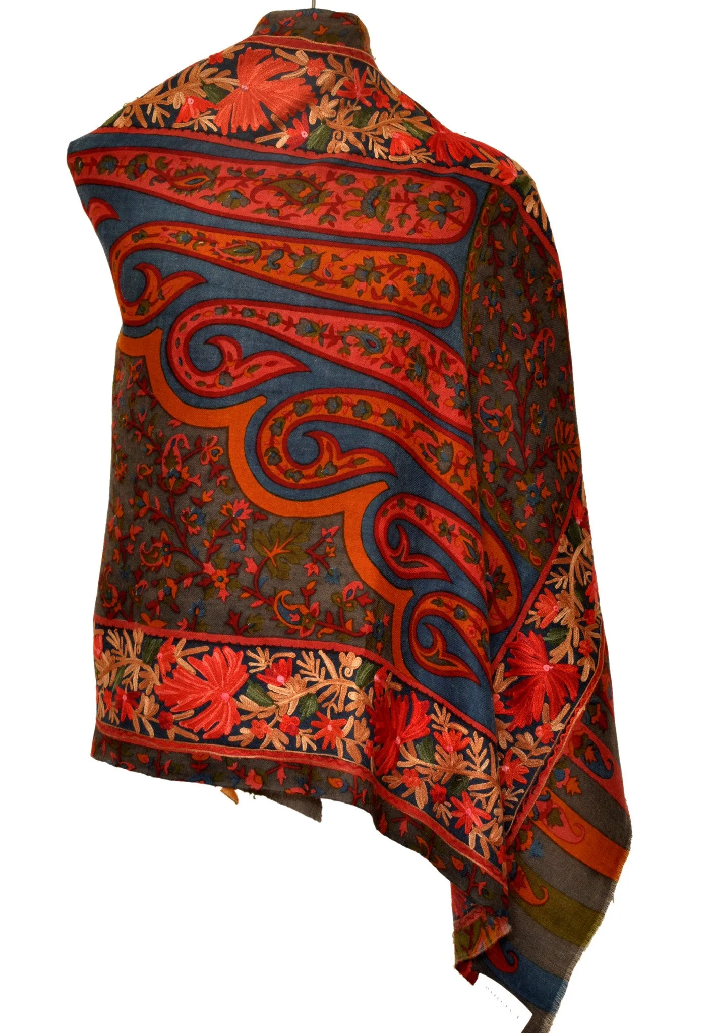 Printed Semi Pashmina Stole