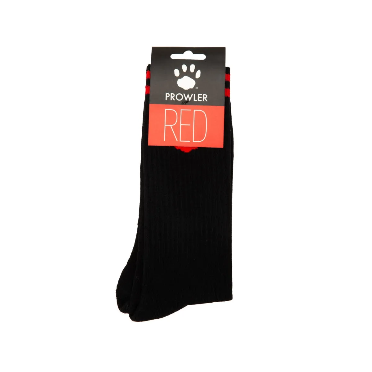 Prowler RED Crew Socks Black Red