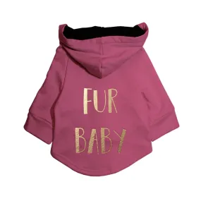 "Fur Baby" Foil Edition Dog Hoodie Jacket